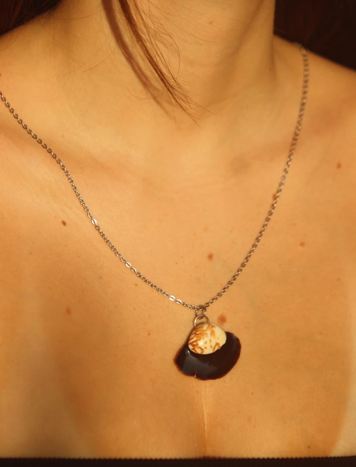 Shell & Mushroom Necklace